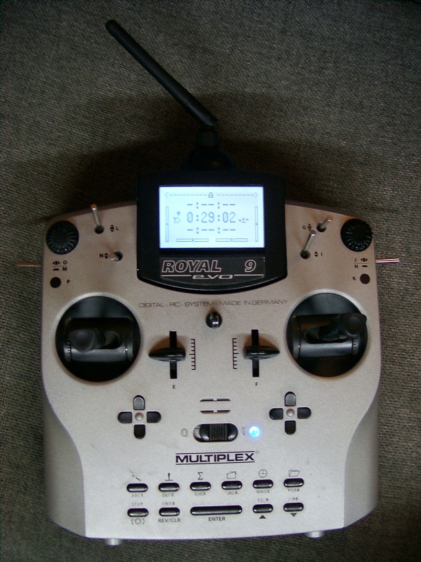 Royal EVO with replaced LCD final view